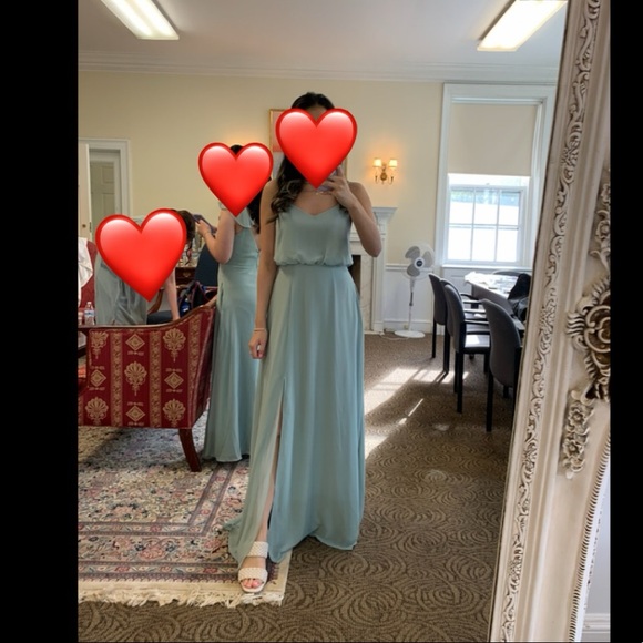 Birdy Grey Gwennie sage bridesmaid dress XS - Picture 3 of 9